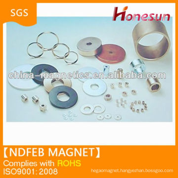 super strong ring neodymium magnet for motor